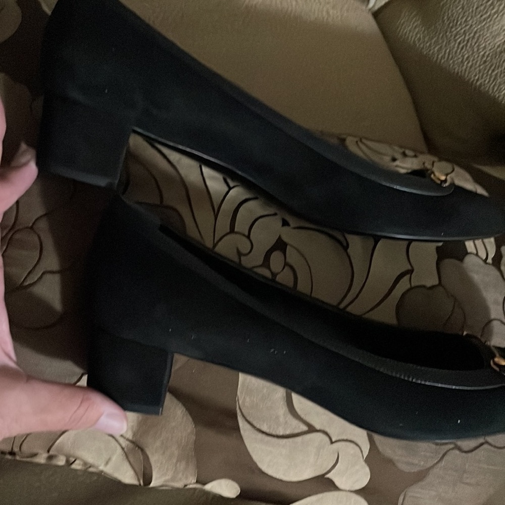 New Authentic gucci Horsebit suede heel - Picture 7 of 16